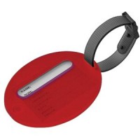 Бирка багажная; красный; 7