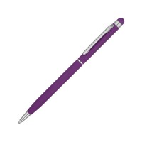 Ручка-стилус шариковая Jucy Soft с покрытием soft touch