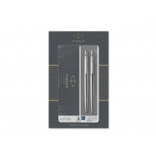 Набор Parker Jotter Core Stainless Steel CT ручка шариковая