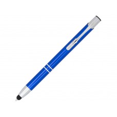 Шариковая кнопочная ручка-стилус Moneta из анодированного алюминия