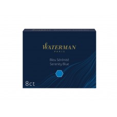 Чернила в картридже Waterman Ink cartridge Standard Blue (в упаковке 8 картриджей)